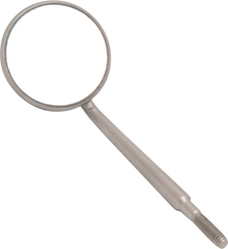 Crystal HD Edelstahl-Spiegelansätze  Packung  12 Stück Größe 3, Ø 20 mm, US-Gewinde