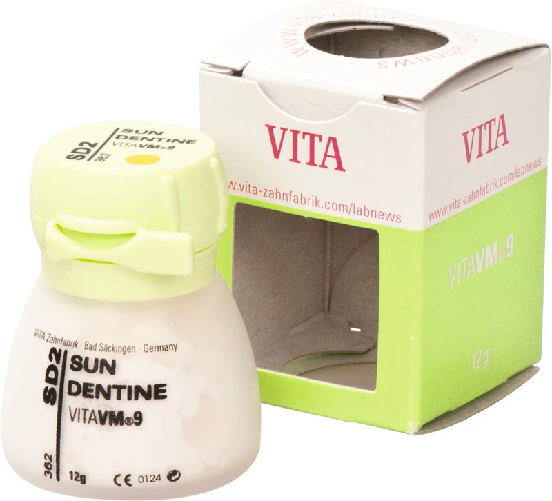 VITA VM® 9 Zusatzmassen  Dose  12 g Pulver sun dentine, SD2