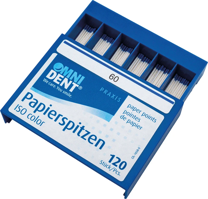 Papierspitzen  Packung  120 Stück ISO 060