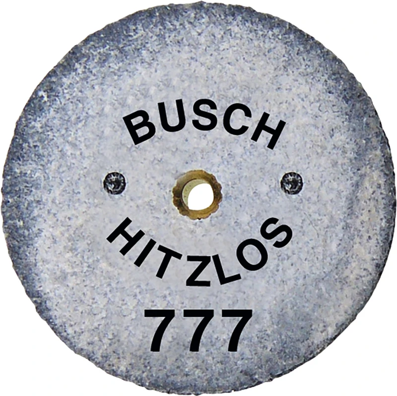 HITZLOS Schleifräder  Packung  12 Stück unmontiert, mittel, Figur 373, Bohrung Ø 1,8, 4,5 mm, ISO 220