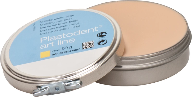 Plastodent® art line  Dose  60 g Modellierwachs beige, abtragbar