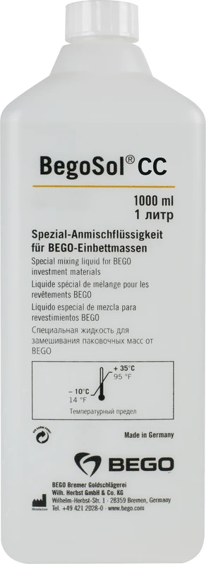BegoSol® CC  Flasche  1 Liter