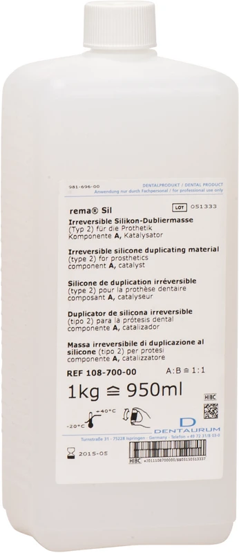 rema® Sil  Flasche  1 Liter Komponente A
