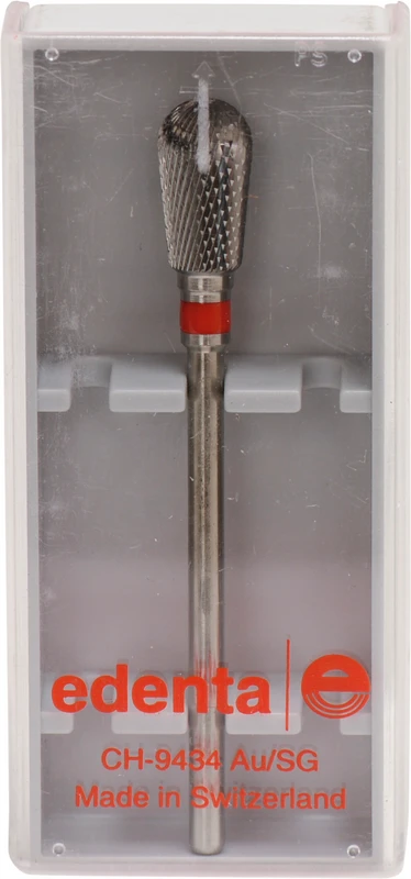 HM-Fräser Schliff 20  Stück  Kreuzverzahnung, rot fein, HP, Figur 237, 11 mm, ISO 060