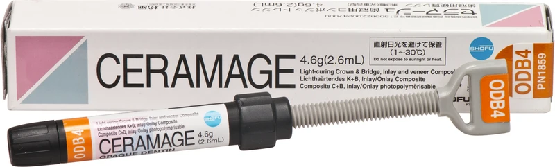 CERAMAGE   Spritze  4,6 g opaque dentin B4