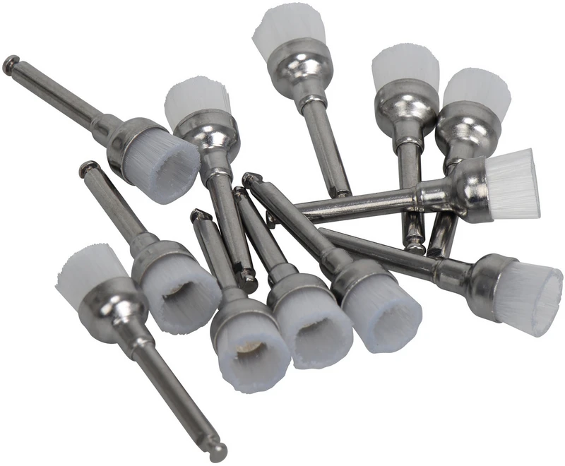 DC Zahnreinigungsbürsten  Packung  100 Stück Nylon, hart