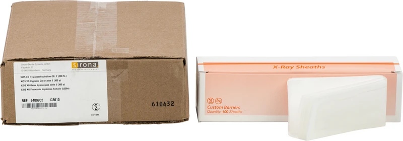 XIOS XG Hygieneschutzhüllen  Packung  300 Stück Gr. 2