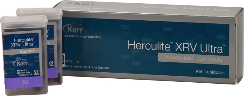 Herculite® XRV Ultra  Packung  20 x 0,2 g Unidose dentin A2