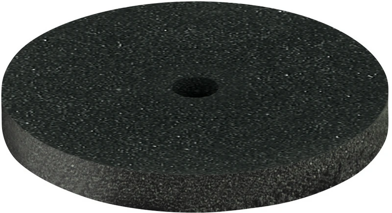 EVE UNIVERSAL  Packung  10 Stück unmontiert, schwarz mittel, Figur Rad, 17 x 2,5 mm