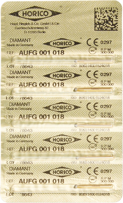 Diamant AuFG 001  Packung  5 Stück FG, Figur 001, ISO 018
