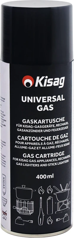 Kisag Gas  Nachfüllflasche  400 ml