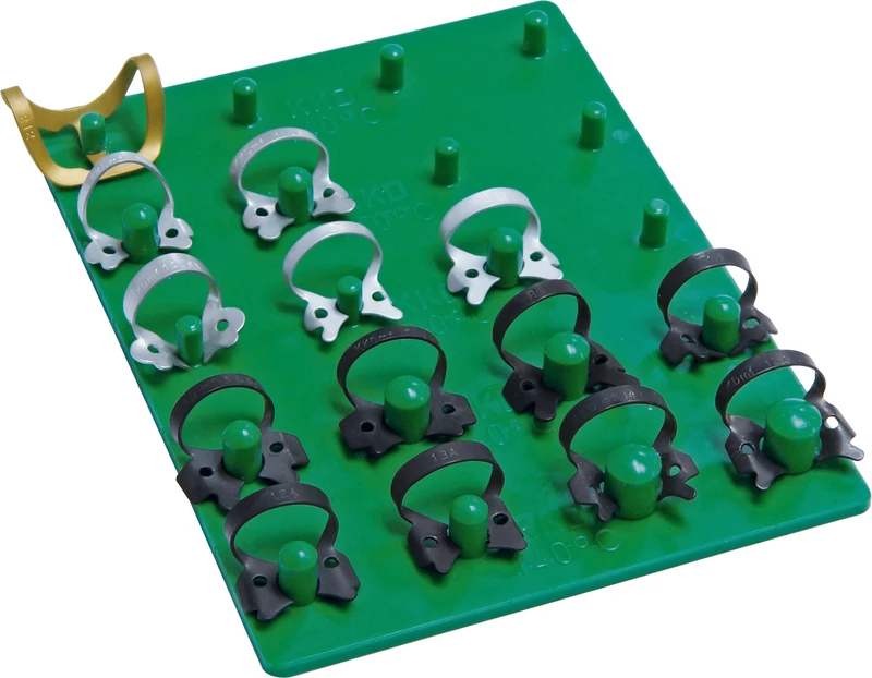 KKD® Kofferdam Klammern triColor Antireflect  Sortiment  14 Stück