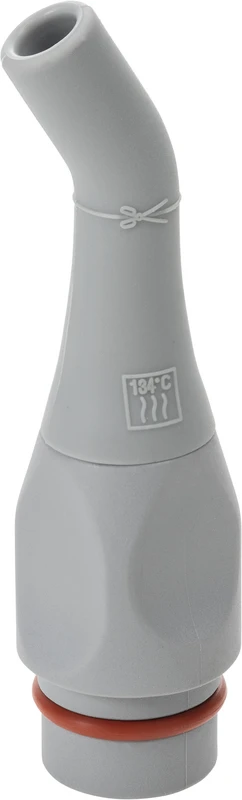 Saughandstück  Stück  Saughandstück grau, für Speichelzieherschlauch, ohne Schieber