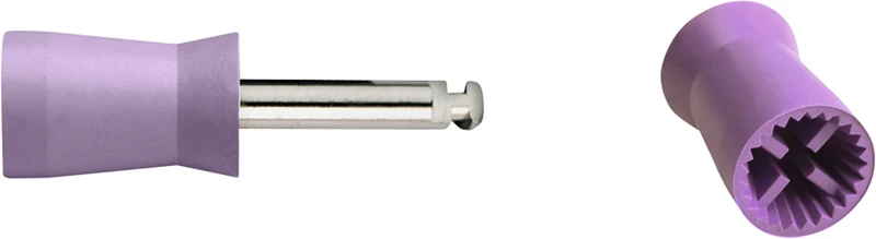 Young Prophylaxekelch Traditional Web Latch-Type  Packung  144 Stück lila, lang, weich