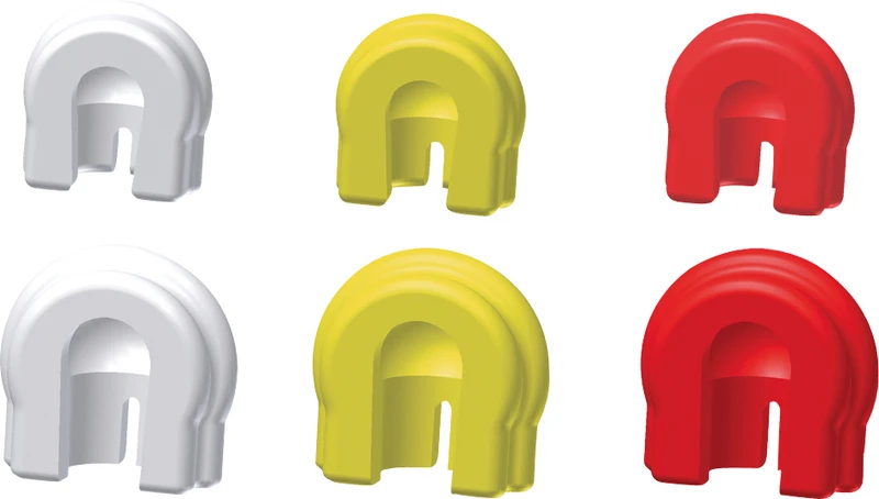 PRECI-SAGIX-Matrize  Packung  6 Stück gelb, mini Ø 1,7 mm, normale Retention