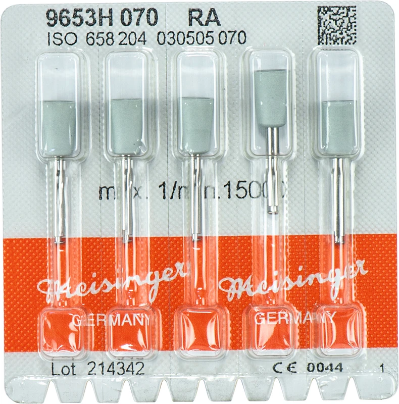 Porzellanpolierer 9653  Packung  5 Stück blau, RA, Figur 030, 10 mm, ISO 070