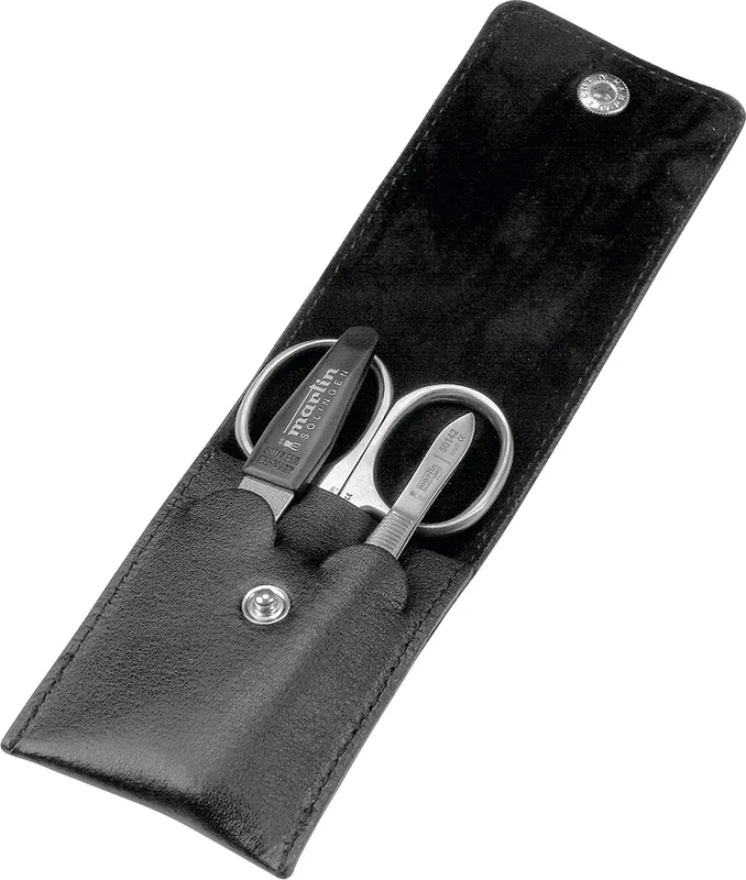 Manikür-Set   Set  1 Schere, 1 Pinzette, 1 Feile, 1 Tasche