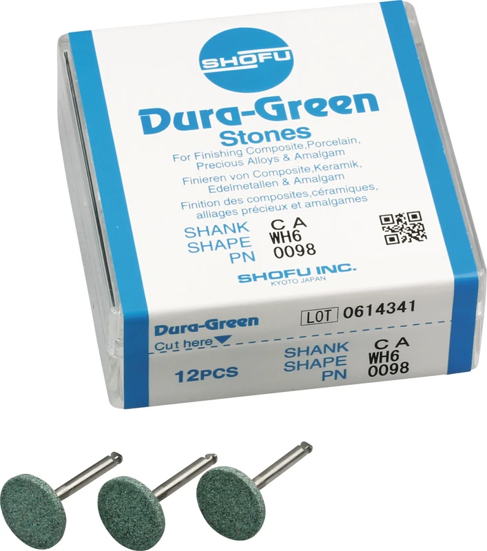 Dura-Green  Packung  12 Stück WH6, RA, ISO 130