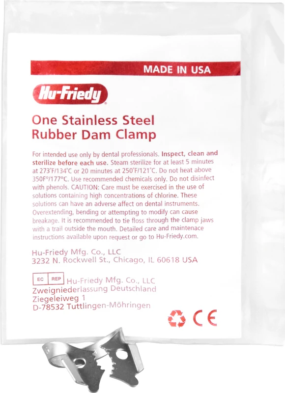 Kofferdam-Klammern  Stück  RDCM12A-G