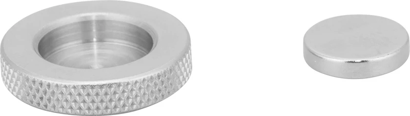 Splitcast Magnettöpfe  Set  10 Stück extra flach inkl. Powermagnet