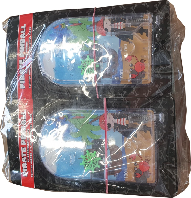 Flipperspiel Mix   Packung  24 Stück ca. 10 x 19 cm (BxL)