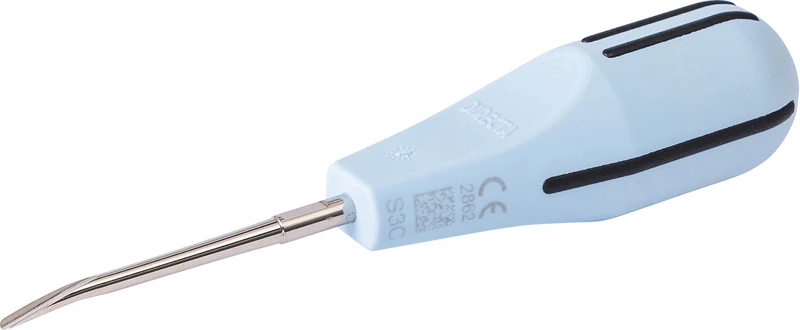 Luxator®   Stück  S3C, 3 mm, gebogen, schwarz