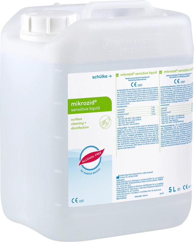 mikrozid® sensitive liquid  Kanister  5 Liter