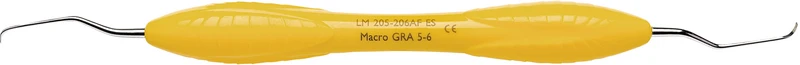 LM Macro Gracey   Stück  Figur 5\6, für Anterior, gelb, LM-ErgoSense® Griff