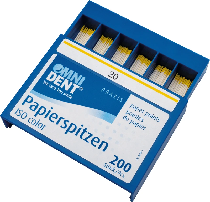 Papierspitzen  Packung  200 Stück ISO 020