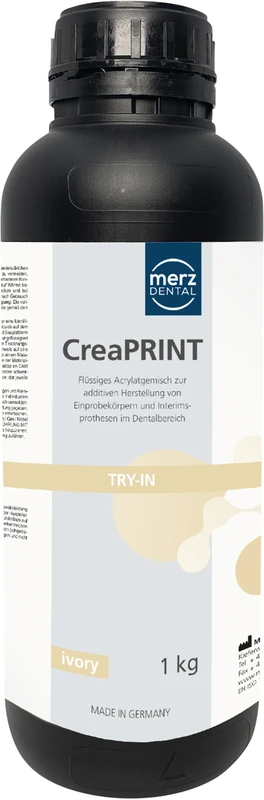 CreaPRINT Try-In   Flasche  1 Liter ivory