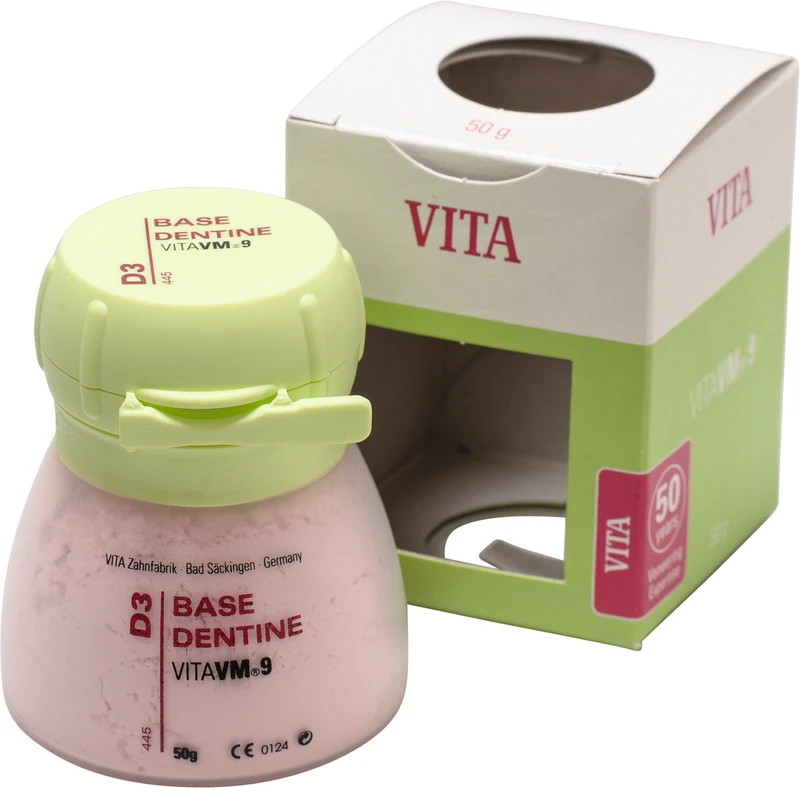 VITA VM® 9 classical A1-D4®  Dose  50 g Pulver base dentine D3