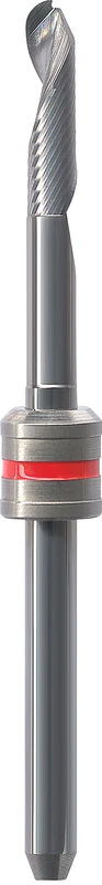 CAD\CAM 1-Schneider  Stück  rot, Schaft-Ø 3 mm, Figur Zylinder, Kopflänge: 22 mm, ISO 030