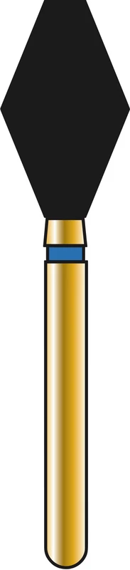 DIATECH Diamanten G811  Packung  5 Stück blau mittel (M), FG, Figur 038 Palatinal, 8 mm, ISO 048