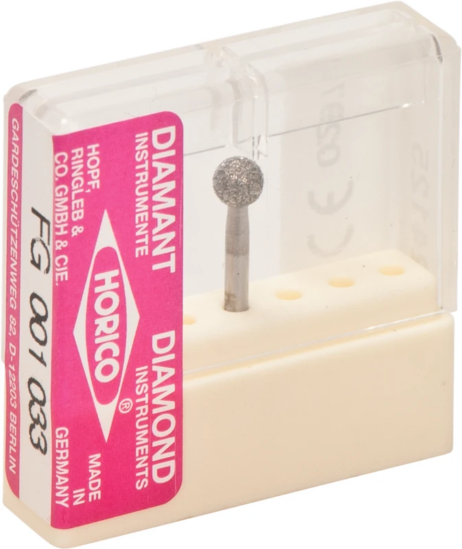 Diamantschleifer 001  Stück  FG, Figur 001, ISO 033