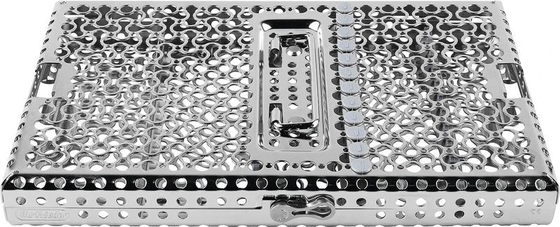 IMS Container Kassette  Stück  für 12 Instrumente, grau