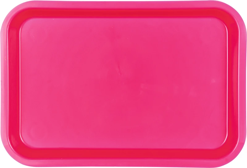 Mini Tray  Stück  Mini-Tray neonpink, 23,8 x 16,2 x 2,2 cm