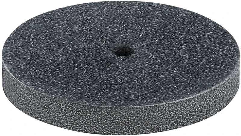 EVEFLEX  Packung  100 Stück unmontiert, schwarz grob, Figur Rad, 22 x 3 mm