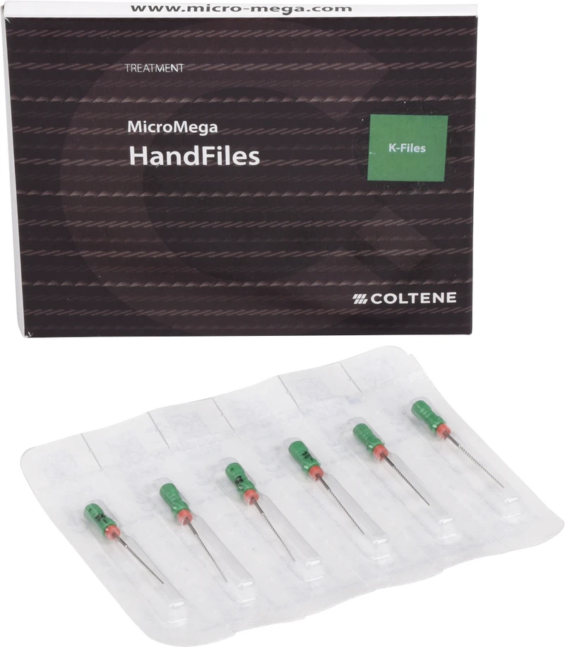 B6 K-Files  Packung  6 Stück 25 mm, ISO 035