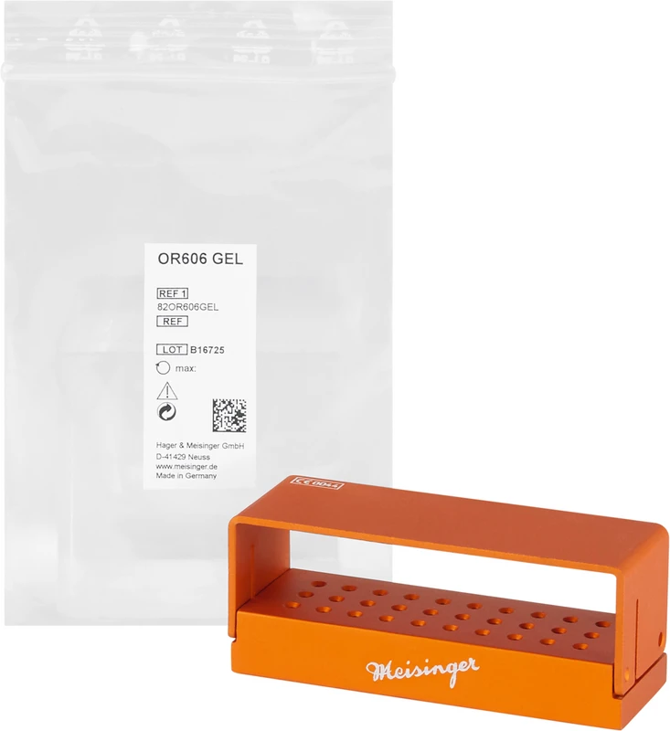 Bohrerständer OR606  Stück  orange (B x H x T) 73 x 30 x 25 mm