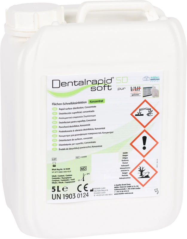Dentalrapid® soft SD pur  Kanister  5 Liter