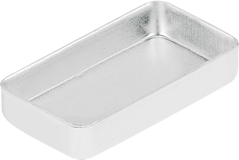 Aluminium Container  Stück  (B x H x T) 49 x 10 x 26 mm