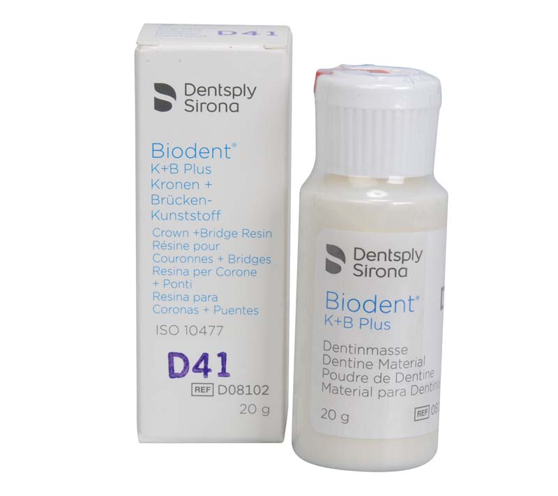 Biodent® K+B Plus Massen  Flasche  20 g Pulver dentin 41