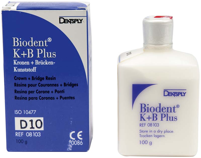 Biodent® K+B Plus Massen  Flasche  100 g Pulver dentin 10