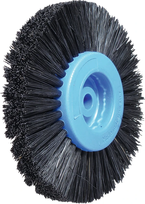 Polierbürsten  Stück  Kunststoffkern, Qualität   Standard   4-reihig, 40\Ø 80 mm breit