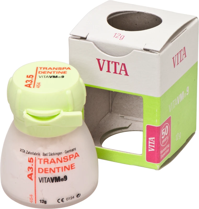 VITA VM® 9 classical A1-D4®  Dose  12 g Pulver transpa dentine A3,5