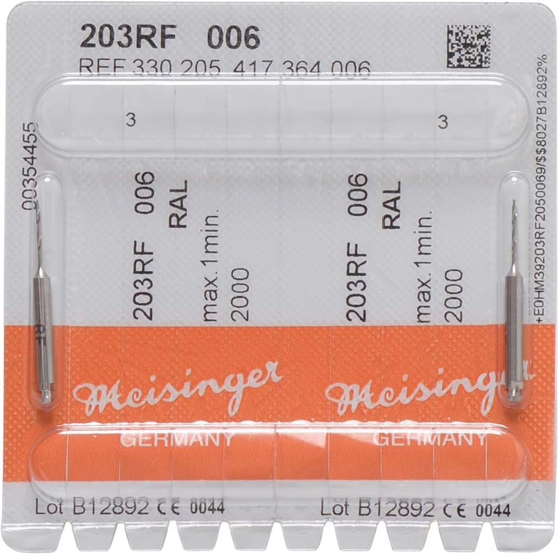 Spiralbohrer 203RF  Packung  2 Stück RAL, Figur 417, 7 mm, ISO 006