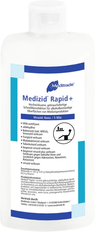 Medizid® Rapid+  Flasche  500 ml