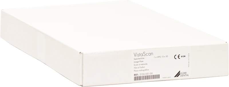 Speicherfolien VistaScan Plus  Packung  Speicherfolie inklusive 1 Folienkassette für OPG, 15 x 30 cm