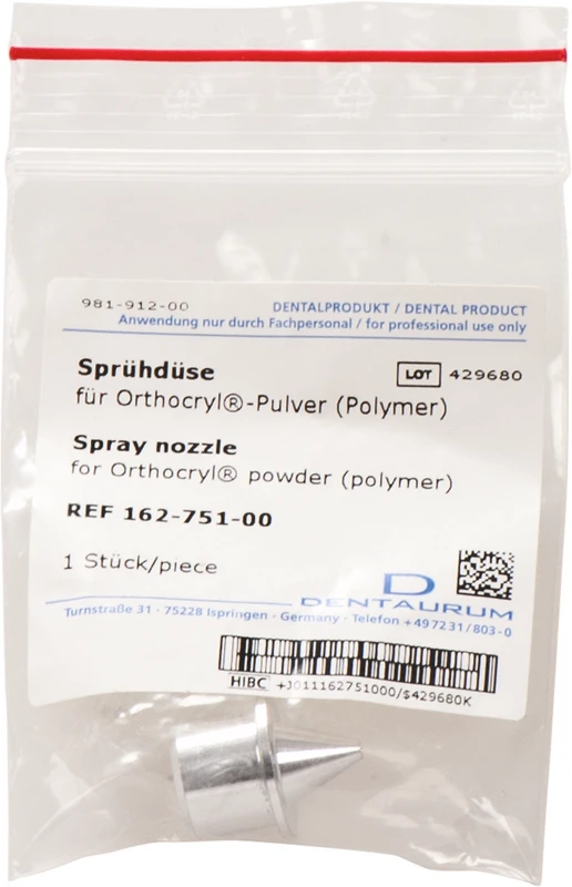 Orthocryl® Spritzdüsen  Stück  für Pulver