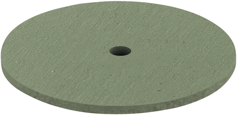 EVEFLEX  Packung  100 Stück unmontiert, grün fein, Figur Scheibe, 22 x 1 mm